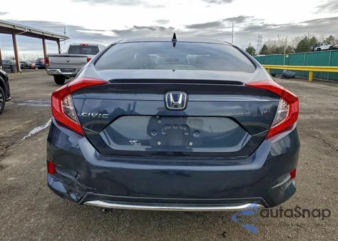 2019 Honda Civic Ex из США, поврежденный, VIN JHMFC1F38KX000801